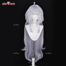 Load image into Gallery viewer, UWOWO Lady Avalon Wig Game Fatee/Grandd Orderr Lady Avalon Cosplay Wig Long Gray Hair Halloween Wig