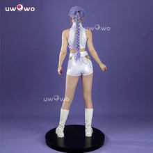 Load image into Gallery viewer, UWOWO Rumi Cosplay Collab Series: Kpop Huntrix Rumi White Holographic Performance Cosplay Costume XS-3XL Halloween Costume