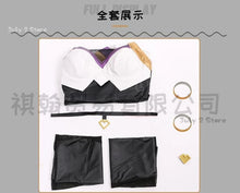 Load image into Gallery viewer, Game LOL Spirit Blossom Ahri Cosplay KDA Tight Costume Sexy Girls Anime Dress Jumpsuits Party Halloween Suits Wig Ears Fullset