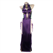 Load image into Gallery viewer, IN STOCK UWOWO C.C. Cosplay Codee Geasss: C.C. CC Purple Cheongsam Cosplay Costume Purple Dress Halloween Costume