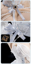 Load image into Gallery viewer, PRE SALE UWOWO Cheshire Cosplay Game Azur Lane Cheshire Oath Wedding Dress Bride Boudoir Cosplay Costume Halloween Costume