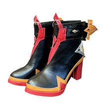 Load image into Gallery viewer, UWOWO Mavuika Shoes Game Genshin Impact Mavuika “Pyro Archon” Cosplay Shoes High Heel Size 35-45