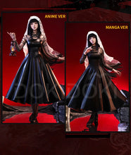 Load image into Gallery viewer, IN STOCK Osaragi Cosplay Costume Manga Anime DokiDoki-SR Women Black Dress Costume Ms. Osaragi Cosplay Halloween
