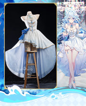 Load image into Gallery viewer, LAST BATCH UWOWO Genshin Impact Exclusive Fanart Focalors Gown Dress Cosplay Costume