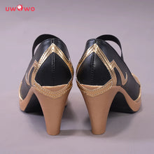 Load image into Gallery viewer, UWOWO Genshin Impact Beidou Cosplay Shoes High-Heels Liyue Beidou Uncrowned Lord of the Ocean Halloween Cosplay Shoes