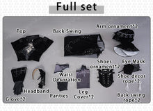 Load image into Gallery viewer, IN STOCK UWOWO Nierr: Automataa 2B Reincarnationn Alternatee Battler Outfit Cosplay Costume Dress Halloween Costumes