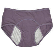 Load image into Gallery viewer, 1pc Women's Leak Proof Menstrual Panties – Mid Waist Ice Silk Plus Size Waterproof Period Underwear Sexy Physiological Briefs