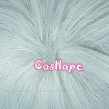 Load image into Gallery viewer, TILL Cosplay Wig 32cm Short Frizzy Green Wig Cosplay Anime Cosplay Wigs Heat Resistant Synthetic Wigs for Halloween Costume