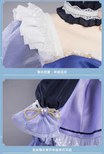 Load image into Gallery viewer, 【Wetrose】In Stock Kokomi Maid Cosplay Costume Genshin Impact Artist's Exclusive Fanart Sangonomiya Dress Set Wig Halloween Xmas