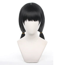 Load image into Gallery viewer, IN STOCK UWOWO Anime Cosplay Cosplay Wig Mitakaa Asaa Wig Long Black Hair