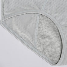Load image into Gallery viewer, 1pc Women's Leak Proof Menstrual Panties – Mid Waist Ice Silk Plus Size Waterproof Period Underwear Sexy Physiological Briefs