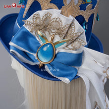 Load image into Gallery viewer, UWOWO Furina Cosplay Hat Genshin Impact Furina Focalors Cosplay Hydro Archon Fontaine Rococo Style Headwear with Acces