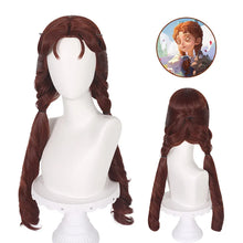 Load image into Gallery viewer, Synthetic Cosplay Wig Inspired By Doll Girl Style, Pink Gradient Fiber Lace Top, Realistic Scalp, Costume Party, Anime Roleplay