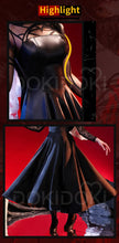 Load image into Gallery viewer, IN STOCK Osaragi Cosplay Costume Manga Anime DokiDoki-SR Women Black Dress Costume Ms. Osaragi Cosplay Halloween