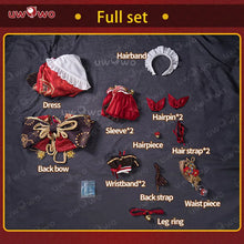 Load image into Gallery viewer, LAST BATCH UWOWO Sparkle Cosplay Game Honkai Star Rail Sparkle Maid Cosplay Costume with Bow Headwear Halloween Costume