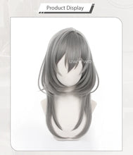 Load image into Gallery viewer, IN STOCK UWOWO Honkai Star Rail: Stelle Cosplay Wig Trailblazer Cosplay Wig Gray Heat Resistant Women Long Hair