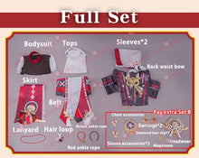 Load image into Gallery viewer, IN STOCK UWOWO Yae Miko Cosplay Costume Game Genshin Impact Cosplay Guuji Yae Figure Dress Party Outfit Yae Halloween Costumes