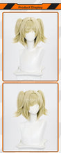 Load image into Gallery viewer, UWOWO Burnice Whita Wig Game Zenless Zone Zero ZZZ Burnice Whita Cosplay Wig with Ponytail Dark Yellow Hair Halloween Wig