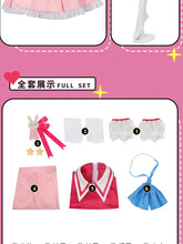 Load image into Gallery viewer, New Arrival Ai Hoshino Cosplay Costume Oshi No Ko Cosplay Wig Red Dress Bunny Hairpin Performance Dress Women Event Party Outfit