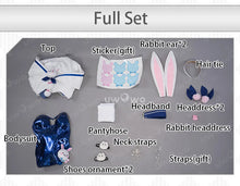 Load image into Gallery viewer, IN STOCK UWOWO Game AzuRr Lanee USS Laffey Bunny Cosplay Costume Dress Female Party Clothing Uniform Outfits