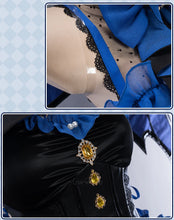 Load image into Gallery viewer, LAST BATCH UWOWO Genshin Impact Fanart Furina Focalors Black Devil Lolita Dress Cosplay Costume With Hat Halloween Costume