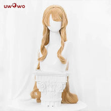 Load image into Gallery viewer, UWOWO Genshin Impact Navia Fontaine Cospaly Wig Light Yellow Long Hair