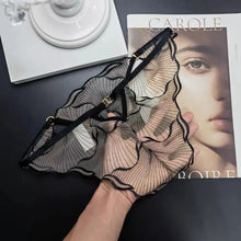 Load image into Gallery viewer, Sexy French Flower Embroidery Lace Bra Set Pure Desire Ultra Thin Push Up Wirefree Comfort Romantic Niche Bralette S-XL MOYISU