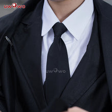 Load image into Gallery viewer, UWOWO Dazaii Cosplay Costume Dazaii Osamuu Long Black Coat Shirt Pants Cosplay Outfit