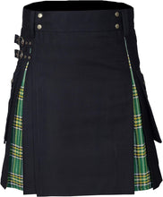 Load image into Gallery viewer, CLOUD KILT " Kilt for Men, Utility Kilt, 100% Cotton Jeans Hybrid Kilt, Modern Box Pleated Tartan Traditional Men's Kilt