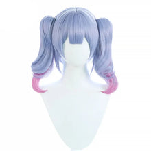 Load image into Gallery viewer, Anime Miku Rabbit Cosplay hole Black Leather Bunny Girl Sexy Cute Halloween Cosplay Costume Headdresses Clothes Bows Girl Wig