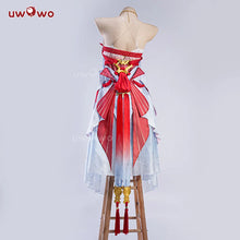 Load image into Gallery viewer, IN STOCK UWOWO Jinhsi Cosplay Game Wuthering Waves Jinhsi Peach Blossom Cosplay Costume Dress Halloween Costume