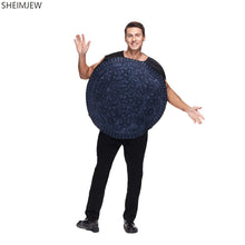 Load image into Gallery viewer, Halloween Funny Cocoa Sandwich Cookies Cosplay Costumes Food Role-play Fancy Dress Carnival Party Bar Stage Performance Dress Up