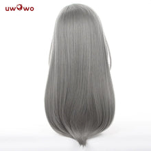 Load image into Gallery viewer, IN STOCK UWOWO Honkai Star Rail: Stelle Cosplay Wig Trailblazer Cosplay Wig Gray Heat Resistant Women Long Hair