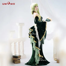 Load image into Gallery viewer, IN STOCK UWOWO C.C.Cosplay Anime Codee Geasss:C.C. CC Court Style Gown Cosplay Costume Halloween Costume