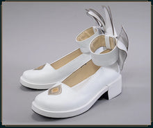 Load image into Gallery viewer, UWOWO Game LOL League of Legends Gwen Cosplay Shoes White Footwear