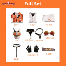 Load image into Gallery viewer, LAST BATCH UWOWO NIJISANJI Mysta Rias Cosplay Costume with Hat Vtuber S-XL Collab Series: Mysta Cosplay Foxx Outfit Halloween