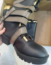 Load image into Gallery viewer, Vi Acrane Cosplay Costume Game Arcane Vi Red Wig Leather Jacket Halloween Carnival Outfits Vi Shoes Boots