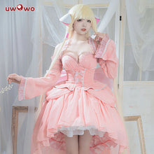 Load image into Gallery viewer, LAST BATCH UWOWO Anime/Mangaa Chii Cosplay Costume Lolita Pink Dress with Bowknot Clamp Halloween Christmas Chii Costumes Outfit
