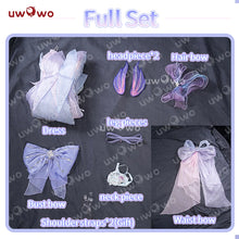 Load image into Gallery viewer, LAST BATCH UWOWO Exclusive Genshin Impact Fanart Kokomi Starlit Jellydream Formal Dress Cosplay Costume Bud Dress With Petticoat