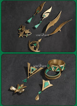 Load image into Gallery viewer, UWOWO Nefer Cosplay Collab Series:Game Genshin Imapct Nefer Cosplay Costume XS-2XL Halloween Costume