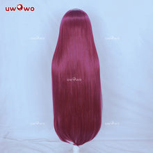 Load image into Gallery viewer, UWOWO Scathach Wig Game Fatee/Grandd Order Scathach Stage 3 Cosplay Wig Long Dark Red Hair Halloween Wig