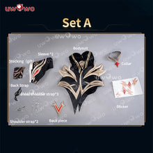 Load image into Gallery viewer, LAST BATCH UWOWO Ahri Cosplay League of Legends/LOL: Immortalized Legend Ahri Cosplay Costume With Tail and Cover Halloween Cos