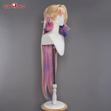 Load image into Gallery viewer, UWOWO Star Guardian Seraphine Cosplay Wig League of Legends/LOL: SG Seraphine 100CM Gradiant Yellow Pink Purple Mixed