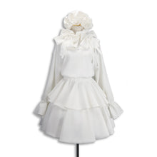 Load image into Gallery viewer, Sua Cosplay Costume Anime Girl White Dress Cake Dress Wedding Dress Concert Singer Performance Costume Halloween Uniform