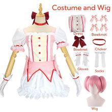 Load image into Gallery viewer, Anime Magical Girl Puella Magi Madoka Magica Homura Akemi Kaname Madoka Cosplay Costume Fighting Uniforms for Mahou Shoujo
