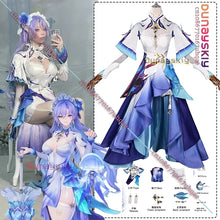 Load image into Gallery viewer, Cantarella Cosplay Wuthering Waves Costumes Sexy Women's Dress 100cm Long Purple Blue Cantarella Role-play Wigs Shoes Prop Suits