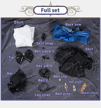 Load image into Gallery viewer, IN STOCK UWOWO Furina Cosplay Game Genshin Impact Fanart Furina Modern British Style Cosplay Costume Halloween Costume