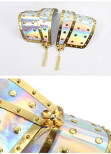 Load image into Gallery viewer, UWOWO Zoey Cosplay Collab Series: Kpop Huntrix Zoey White Holographic Performance Cosplay Costume XS-3XL Halloween Costume