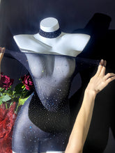 Load image into Gallery viewer, Shiny Rhinestone Bodycon Design Dress, Without Lingerie & Underpants, Women's Sexy Clothing