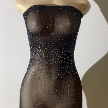 Load image into Gallery viewer, Shiny Rhinestone Bodycon Design Dress, Without Lingerie & Underpants, Women's Sexy Clothing